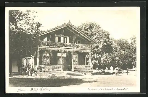 AK Glatzen, Gasthaus zum balzenden Auerhahn