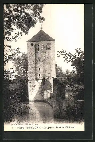 AK Vault-de-Lugny, La grosse Tour du Chateau