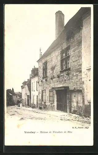 AK Vezelay, Maison de Theodore de Beze