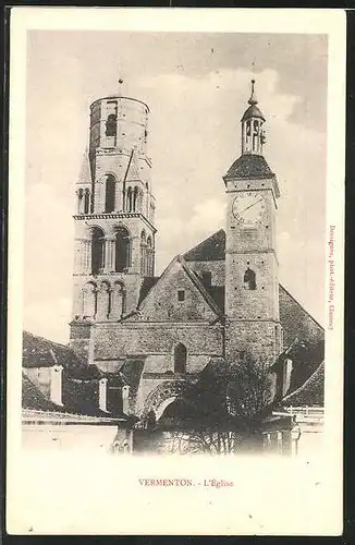 AK Vermenton, Vue dur l`Eglise
