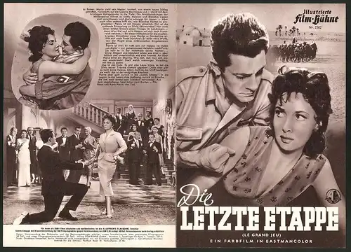 Filmprogramm IFB Nr. 2502, Die letzte Etappe, Gina Lollobrigida, Jean-Claude Pascal, Regie: Robert Siodmak