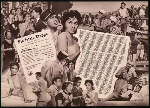 Filmprogramm IFB Nr. 2502, Die letzte Etappe, Gina Lollobrigida, Jean-Claude Pascal, Regie: Robert Siodmak