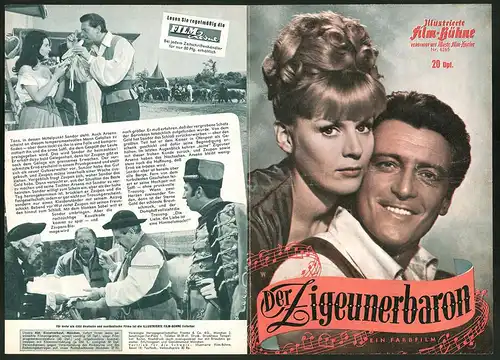Filmprogramm IFB Nr. 6265, Der Zigeunerbaron, Carlos Thompson, Heidi Brühl, Regie: Kurt Wilhelm