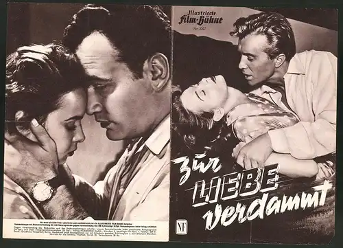 Filmprogramm IFB Nr. 2307, Zur Liebe verdammt, Francoise Arnoul, Raymond Pellegrin, Regie: Ralph Habib
