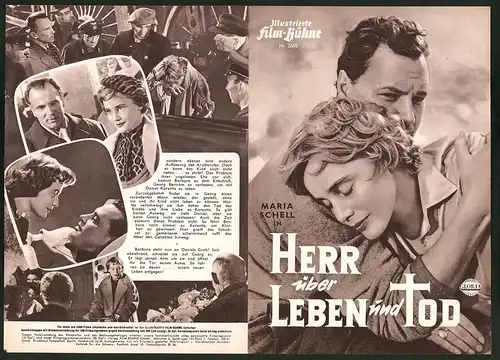 Filmprogramm IFB Nr. 2650, Herr über Leben und Tod, Maria Schell, Ivan Desny, Regie: Victor Vicas