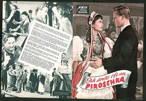 Filmprogramm DNF, Ich denke oft an Piroschka, Liselotte Pulver, Gunnar Möller, Regie: Kurt Hoffmann