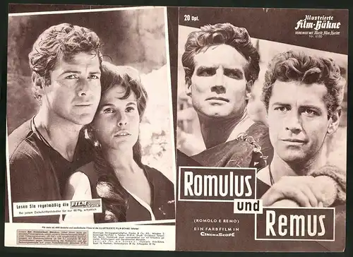Filmprogramm IFB Nr. 6180, Romulus und Remus, Steve Reeves, Virna Lisi, Regie: Sergio Corbucci