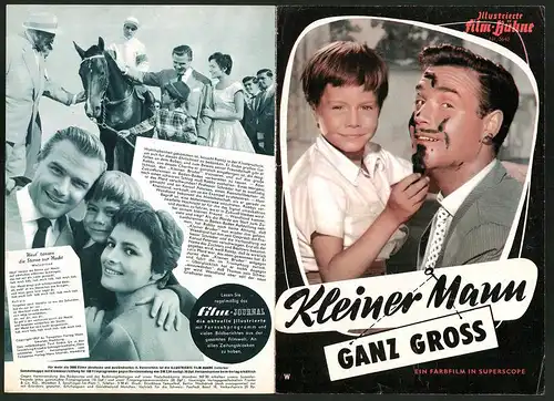 Filmprogramm IFB Nr. 3640, Kleiner Mann - ganz gross, Oliver Grimm, Joachim Fuchsberger, Regie: Hans Grimm