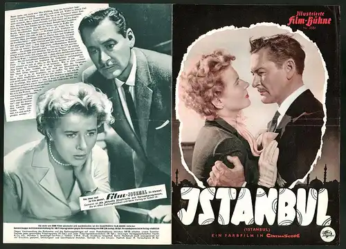 Filmprogramm IFB Nr. 3584, Instanbul, Errol Flynn, Cornell Borchers, Regie: Joseph Pevney