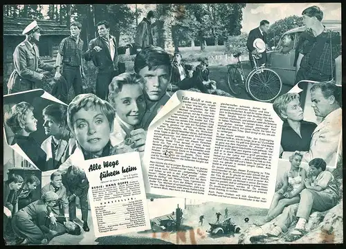 Filmprogramm IFB Nr. 3967, Alle Wege führen Heim, Luise Ullrich, CHristian Doermer, Regie: Hans Deppe