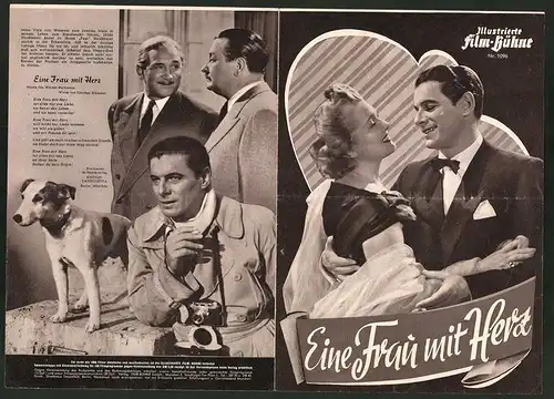 Filmprogramm IFB Nr. 1096, Eine Frau mit Herz, Olga Tschechowa, Gustav Knuth, Regie: Rudolf Jugert