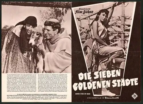 Filmprogramm IFB Nr. 3112, Die sieben goldenen Städte, Richard Egan, Anthony Quinn, Regie: Robert D. Webb