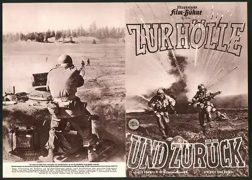 Filmprogramm IFB Nr. 3154, Zur Hölle und zurück, Audie Murphy, Marshall Thompson, Regie: Jesse Hibbs