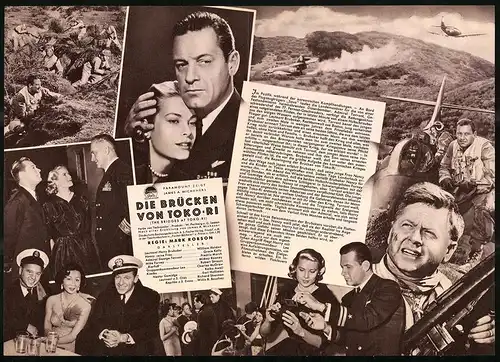 Filmprogramm IFB Nr. 2847, Die Brücken von Tokyo-Ri, William Holden, Grace Kelly, Regie: Mark Robson