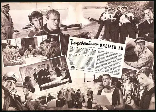 Filmprogramm IFB Nr. 3239, Torpedomänner greifen an, Raf Vallone, Elena Varzi, Regie: Leon Viola
