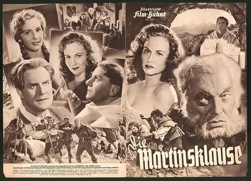 Filmprogramm IFB Nr. 1371, Die Martinsklause, Heinz Engelmann, Willy Roesner, Regie: Richard Häussler