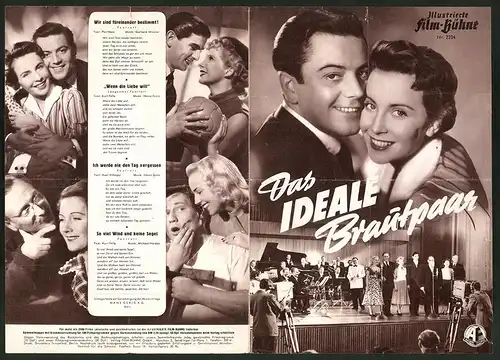 Filmprogramm IFB Nr. 2234, Das ideale Brautpaar, Liane Croon, Frans de Munck, Regie: R. A. Stemmle