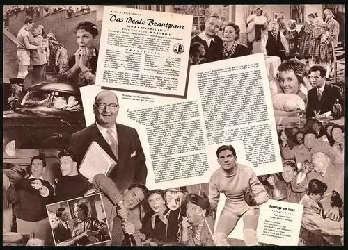 Filmprogramm IFB Nr. 2234, Das ideale Brautpaar, Liane Croon, Frans de Munck, Regie: R. A. Stemmle