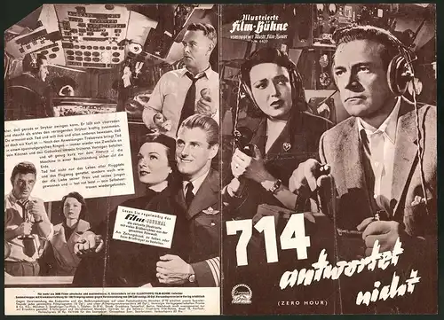 Filmprogramm IFB Nr. 4409, 714 antwortet nicht, Dana Andrews, Linda Darnell, Regie: Hall Bartlett