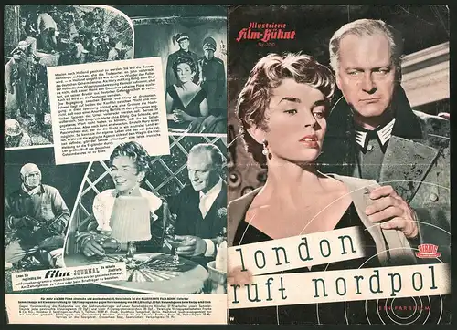 Filmprogramm IFB Nr. 3740, London ruft Nordpol, Dawn Addams, Curd Jürgens, Regie: Duilio Coletti