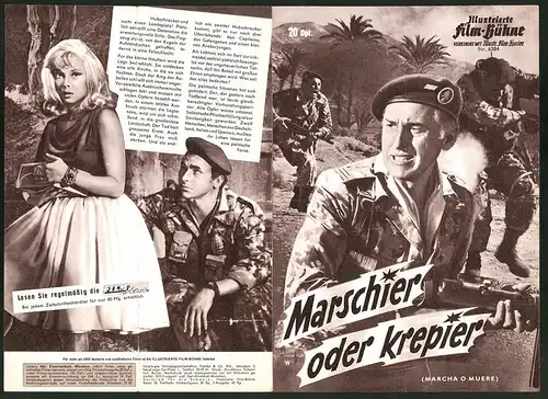 Filmprogramm IFB Nr. 6384, Marschier oder krepier, Stewart Granger, Dorian Gray, Regie: Frank Wisbar