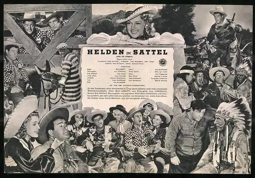 Filmprogramm IFB Nr. 653, Helden im Sattel, Bud Abbott, Lou Costello, Regie: Arthur Lubin