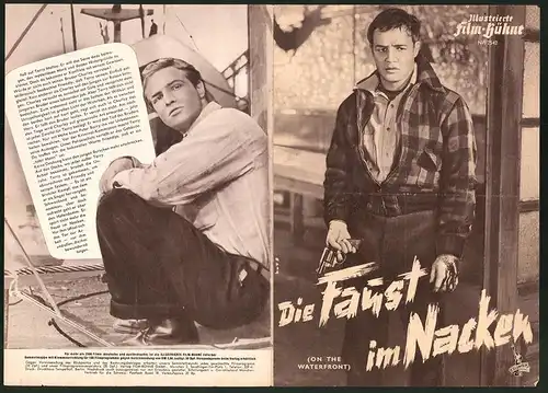 Filmprogramm IFB Nr. 2542, Die Faust im Nacken, Marlon Brando, Karl Malden, Regie: Elia Kazan