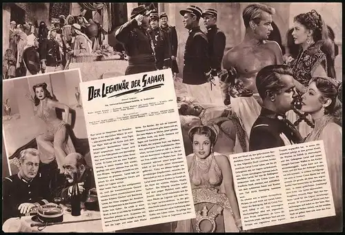 Filmprogramm DNF, Der Legionär der Sahara, Alan Ladd, Richard Conte, Regie: Joseph Pevney