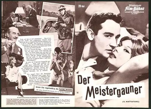 Filmprogramm IFB Nr. 6106, Der Meistergauner, Vittorio Gassman, Dorian Gray, Regie: Dino Risi