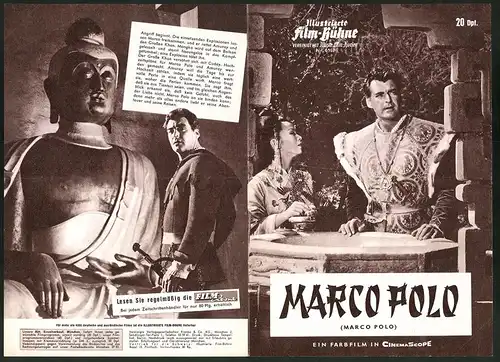 Filmprogramm IFB Nr. 6112, Marco Polo, Rory Calhoun, Robert Hundar, Regie: Piero Pierotti