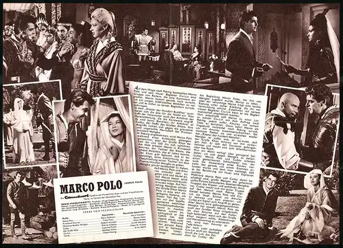 Filmprogramm IFB Nr. 6112, Marco Polo, Rory Calhoun, Robert Hundar, Regie: Piero Pierotti