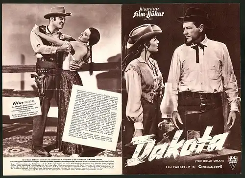 Filmprogramm IFB Nr. 3802, Dakota, Joel McCrea, Barbara Hale, Brad Dexter, Regie: Francis D. Lyon