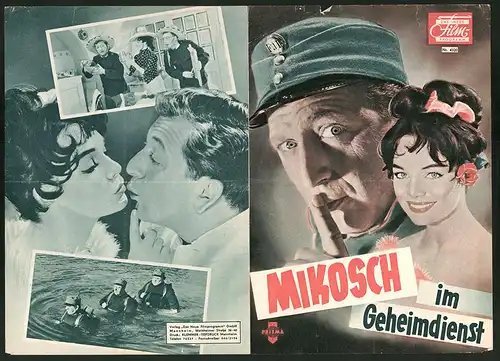 Filmprogramm DNF Nr. 4320, Mikosch im Geheimdienst, Gunther Philipp, Renate Ewert, Regie: Franz Marischka