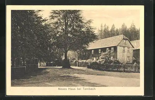 AK Tambach i. Th., Forsthaus Neues Haus