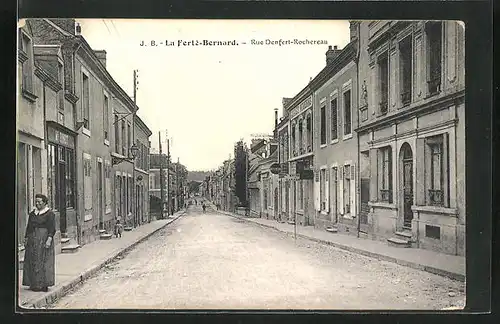 AK La Ferte-Bernard, Rue Denfert-Rochereau