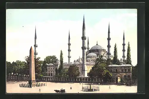 AK Konstantinopel, Mosquee Ahmed et l`Hippodrome