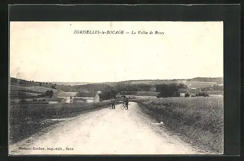 AK Égriselles-le-Bocage, la Vallée de Bracy