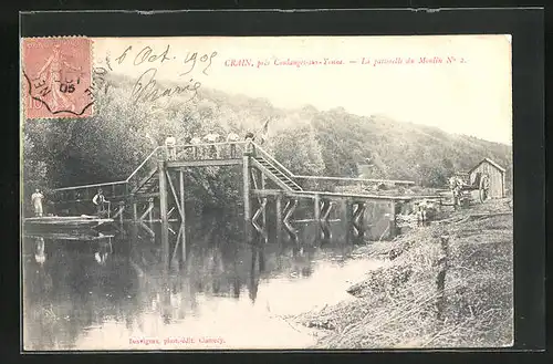 AK Crain, la passerelle du Moulin