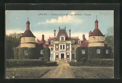 AK Lavau, Chateau de la Grange Arthuis, Facade