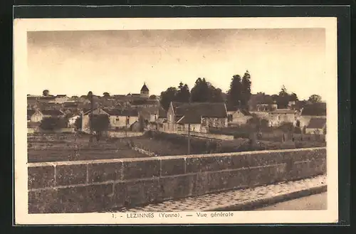 AK Lézinnes, Vue générale