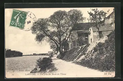 AK Laroche, Vue prise des Bords de l'Yonne