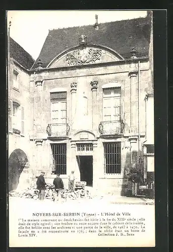 AK Noyers-sur-Serein, L`Hotel de Ville