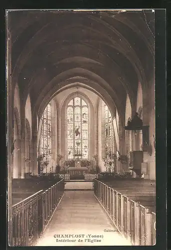 AK Champlost, Intérieur de l`Eglise