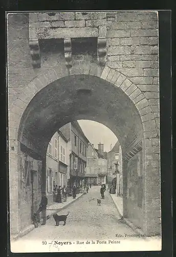 AK Noyers, Rue de la Porte Peinte