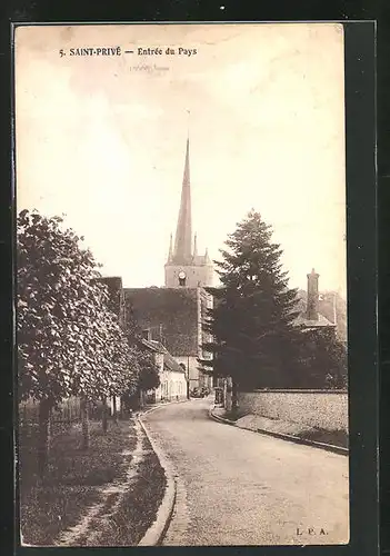 AK Saint-Privé, Entrée de Pays