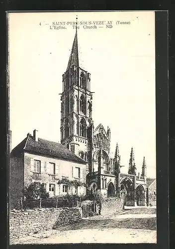 AK Saint-Pére-sous-Vézelay, L`Eglise