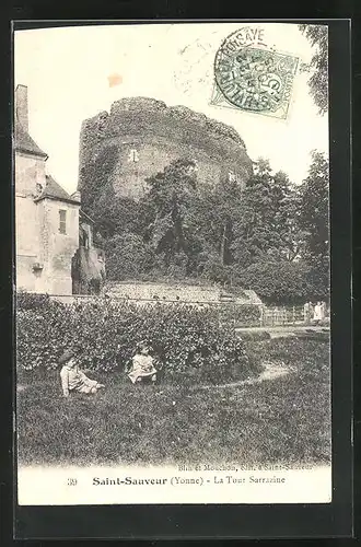 AK Saint-Sauveur, La Tour Sarrazine