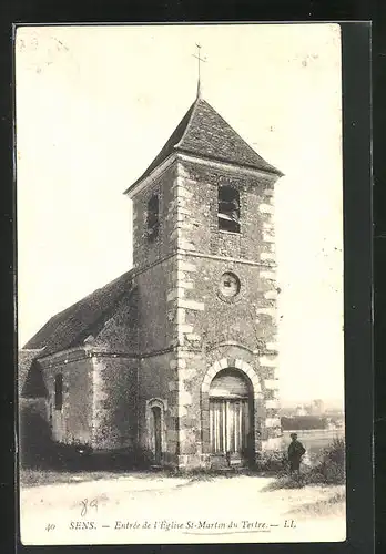 AK St-Martin-du-Tertre, Entrée de l`Eglise
