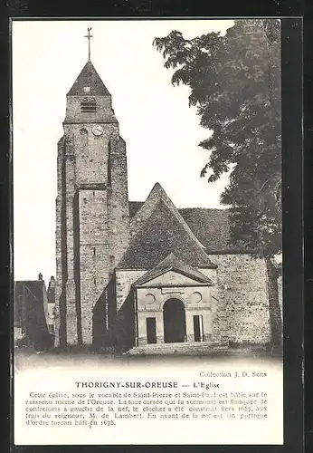 AK Thorigny-sur-Oreuse, L`Eglise
