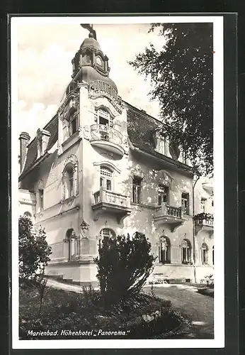 AK Marienbad, Hotel Panorama